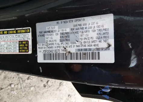 2008 Mazda Cx-7 Sport from USA, damaged, VIN JM3ER293480186276